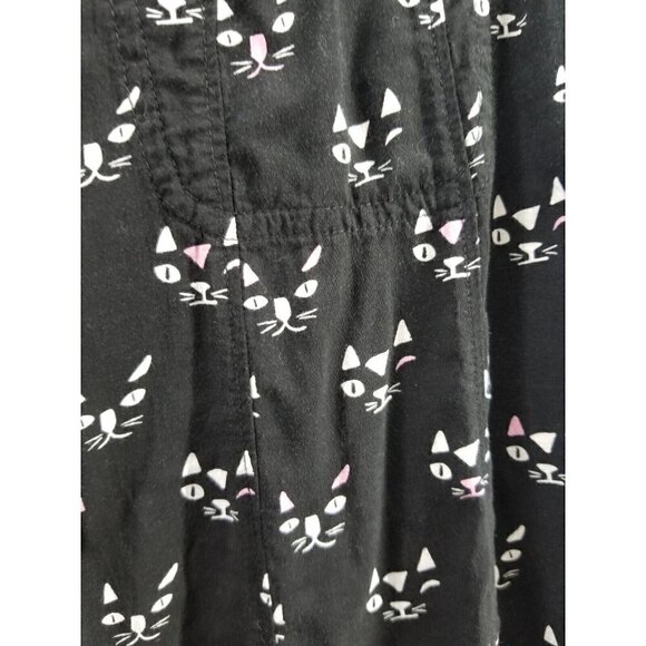 Maeve Cat Print Button Shirt Size 4 - Picture 5 of 7